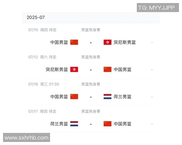 男篮对阵突尼斯精彩篮球直播全程回顾与赛后分析